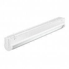 Трековый магнитный светильник Arlight MAG-VIBE-FLAT-TURN-L305-12W Warm3000 (WH, 110 deg, 48V) 044448