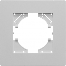 Рамка пластиковая на 1 пост Arlight FRM-PERIO-PL-1-WH 049688