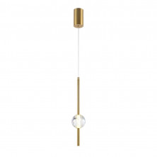 Подвесной светильник Indigo Ciondolo 11066/1P Brass V000170L