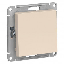 Переключатель одноклавишный Systeme Electric Atlas Design бежевый ATN000261