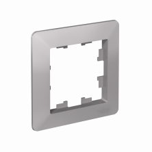 Рамка Systeme Electric AtlasDesign Air 1-ая, цвет алюминий, ATN220301