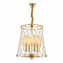 Подвесная люстра Lumina Deco Berton LDP 8013-4 F.GD