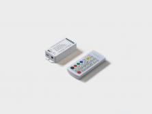 Контроллер RGB+CCT,  2.4G с пультом, 21 кноп., DC12/24V,
