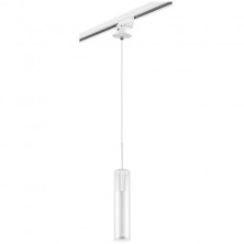 Трековый светильник Lightstar Track 1 white L1T756016 (756016+592006)