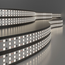 Лента светодиодная 360 LED 26 Вт IP20 трехрядная 4200К дневной белый 2835 24V 360Led 26W IP20