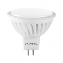 Лампа светодиодная Voltega GU5.3 10W 2800K матовая VG1-S2GU5.3warm10W-C 7074