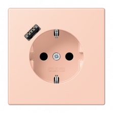 Розетка 2K+З USB Typ A Jung LC1520-18A234