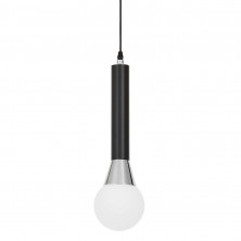 Подвесной светильник Lumina Deco Folino LDP 7012-1B BK+CHR