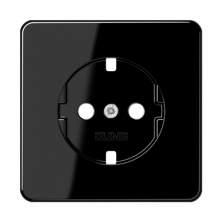 Розетка штепсельная Schuko Jung CD1520BFPLSW