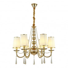 Подвесная люстра Lumina Deco Fabione LDP 1200-6 F.GD