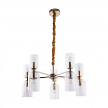 Подвесная люстра Arte Lamp Charm A1623LM-10GO