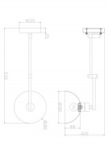 Настенный светильник (бра) Freya FR5290WL-01B