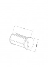 Встраиваемый светильник Outdoor O044DL-L1S3K