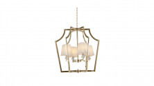 Подвесная люстра Lumina Deco Montero LDP 1249-4 GD+WT