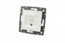 Механизм компьютерной розетки Arlight SCT-MPC1-PL-WH-V (RJ-45, CAT6) 049842
