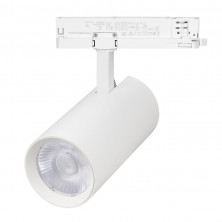 Трековый трехфазный светильник Arlight LGD-GERA-4TR-R90-30W Day4000 (WH, 55 deg, 230V) 055133