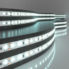 Комплект светодиодной ленты 12 В 9,6 Вт/м 120 Led/м 2835 IP20, холодный белый 6500К, 5 м Набор светодиодной ленты 12V 9,6W 120Led 2835 IP20 холодный белый, 5м