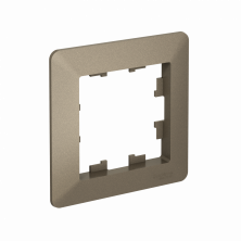 Рамка Systeme Electric AtlasDesign Air 1-ая, цвет шампань, ATN220501