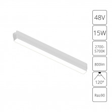 Трековый магнитный светильник Arte Lamp Rapid A2968PL-1WH