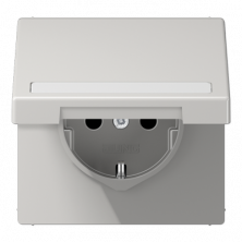 Розетка Schuko с крышкой Jung LS1520BFNAKLLG