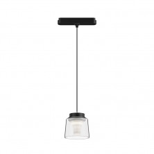 Трековый магнитный однофазный светильник Denkirs Air hang DK5317-BK