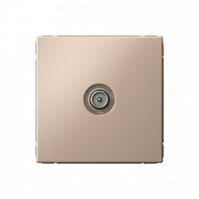 Розетка TV 4DB Schneider Electric Art Gallery проходная, Песочный GAL001292