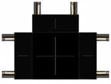 Коннектор Т-образный Эра TRM-S5-CT BK Б0059032