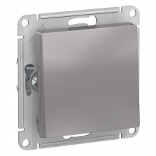 Кнопка звонка Systeme Electric Atlas Design алюминий ATN000315