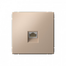Розетка Schneider Electric Art Gallery RJ-45 кат. 6a, Песочный GAL001286