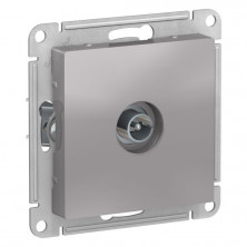 Розетка TV Systeme Electric Atlas Design алюминий ATN000393