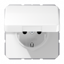 Розетка Schuko Jung CD1521BFKLWW