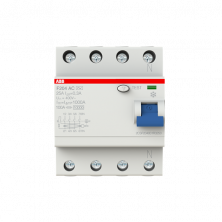 Устройство защитного отключения (УЗО) ABB F204 AC-25/0.3 2CSF204001R3250