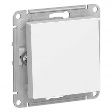 Выключатель одноклавишный Schneider Electric Atlas Design белый ATN000111