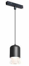 Трековый магнитный светильник iLedex Vision 4822-015-D72-8W-38DG-3000K-BK