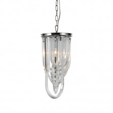 Подвесной светильник Delight Collection Murano Glass KR0116P(S) chrome
