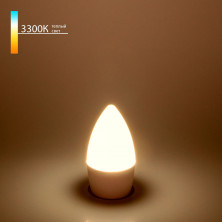 Светодиодная лампа "Свеча" C37 6W 3300K E27 СD LED 6W 3300K E27