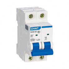Автоматический выключатель CHINT NXB-63S 2P 40А 4.5kA 400В х-ка B (R) 296779