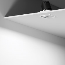 Точечный светодиодный светильник 10W 4000K белый/хром 25091/LED