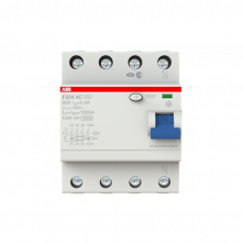Устройство защитного отключения (УЗО) ABB F204 AC-80/0.3 2CSF204001R3800