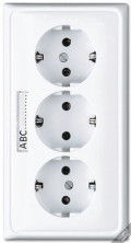 Розетка с заземлением Jung CD523NA