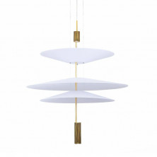 Подвесной светильник Delight Collection 9221P/3 gold/white