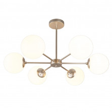 Люстра на штанге Escada Ethereal 2110/6P Nickel
