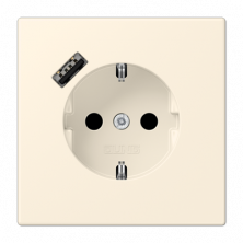 Розетка 2K+З USB Typ A Jung LC1520-18A245