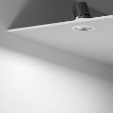Точечный светодиодный светильник 10W 4000K белый/хром 25090/LED
