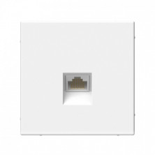 Розетка Schneider Electric Art Gallery RJ-45 кат. 6a, Лотос GAL001386