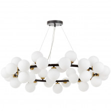 Подвесная люстра Lumina Deco Marsiada LDP 6033-40 BK+MD