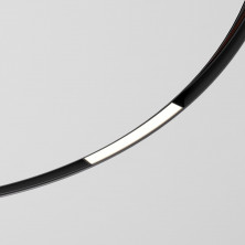 Slim Magnetic Трековый светильник для радиусного шинопровода 8W 4200K Planar чёрный Ø 1200мм 85181/01