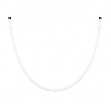Трековый магнитный светильник Arlight MAG-ORIENT-TUBE-ELASTIC-R25-L2500-35W Day4000 (BK, 360 deg, 48V) 044330
