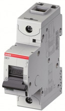 Автоматический выключатель ABB S800S 1P 10А (C) 50кА, 2CCS861001R0104