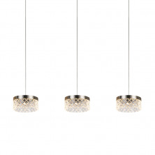 Подвесной светильник Delight Collection MD21020075 MD21020075-3B satin nickel